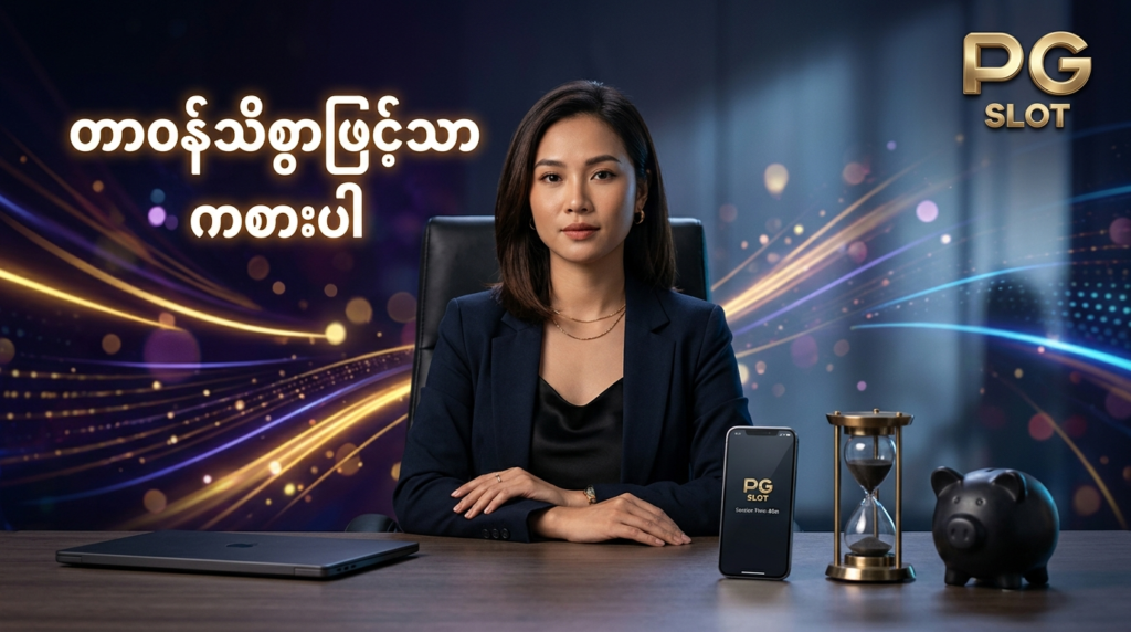 PG Slot အွန်လိုင်းလောင်းကစားဂိမ်းများတွင် တာဝန်သိစွာဆော့ကစားရန်နှင့် ငွေကြေးစီမံခန့်ခွဲမှုဆိုင်ရာ သတိပေးချက်ကို ပြသထားသည့် ပရော်ဖက်ရှင်နယ်ပုံရိပ်။ ဤပုံတွင် ခေတ်မီဆန်းသစ်သော ဒီဇိုင်းနှင့်အတူ တာဝန်သိစိတ်ရှိသော ကစားသူတစ်ဦး၏ ပုံစံကို ဖော်ပြထားပြီး အွန်လိုင်းဂိမ်းလောကတွင် ဘေးကင်းလုံခြုံစွာ ပျော်ရွှင်နိုင်ရန်အတွက် အဓိကထား ရိုက်ကူးထားခြင်းဖြစ်သည်။

